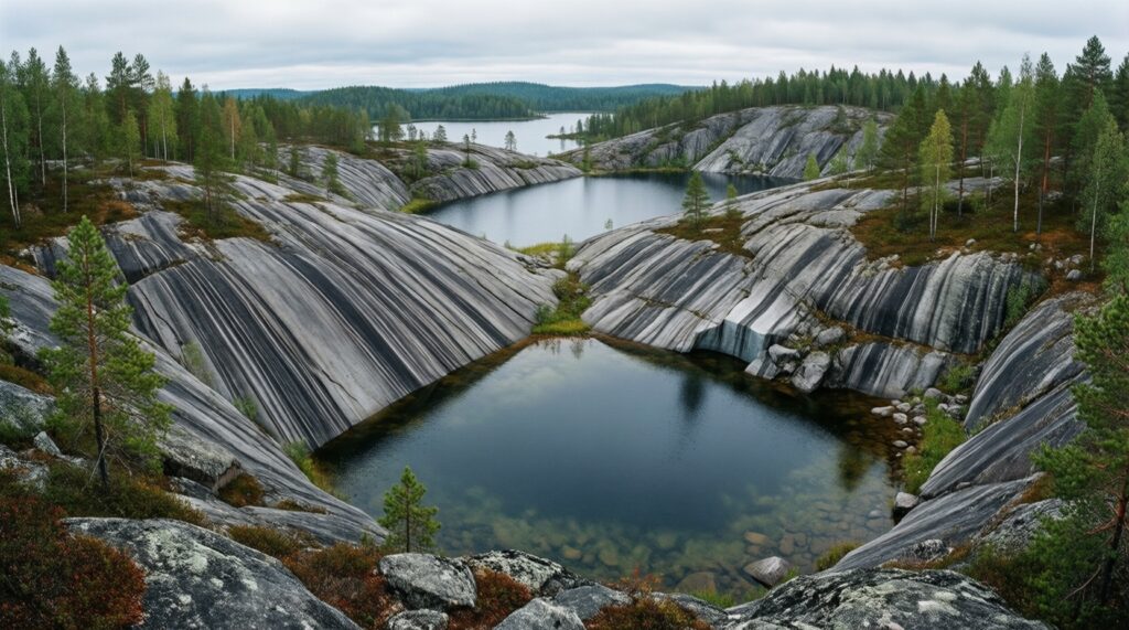 Удивительные природные рекорды Карелии: озёра, водопады и самые «каменные» ландшафты - иллюстрация