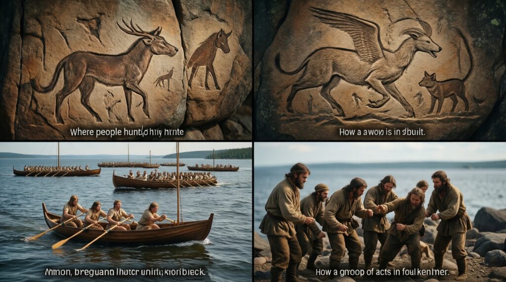 Беломорские петроглифы: что изображали люди каменного века и как их находят сегодня - иллюстрация