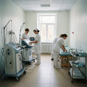 Физиотерапевтический кабинет в Калевальской ЦРБ проверяют перед полноценным запуском