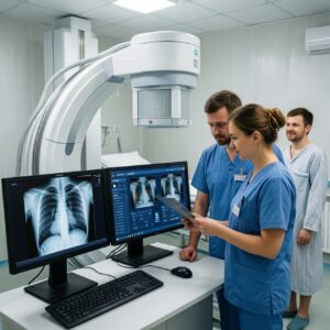 В Суоярвской ЦРБ заработал цифровой рентгенаппарат с поддержкой ИИ для диагностики