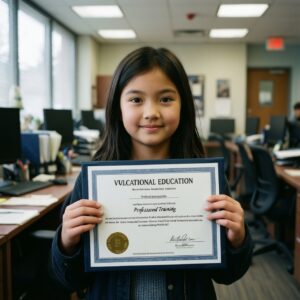 Терра Теплякова получила сертификат продавца 3 разряда в 9 лет: что это значит