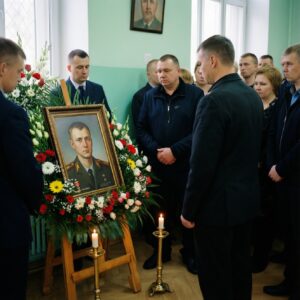 Прощание в Кеми с Дмитрием Христофоровым, погибшим на СВО, 15 апреля 2026